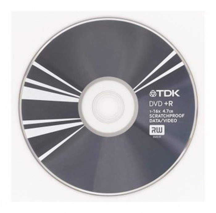 TDK T19547 DVD+R RECORDABLE / DVD INSCRIPTIBLE 4.7GB 16X 10P FJC Scratchproof