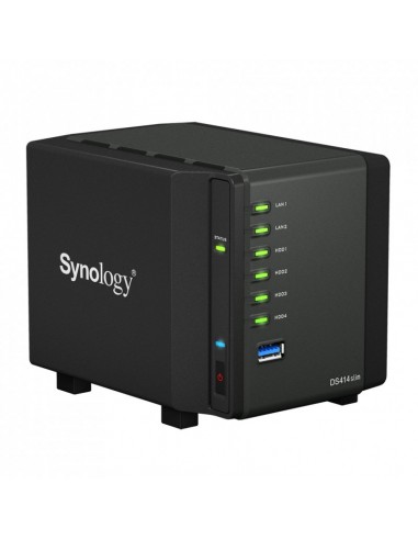 Serveur NAS compact à 4 baies Synology DiskStation DS414slim