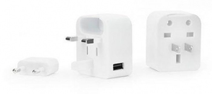 Adaptateur de voyage avec port USB