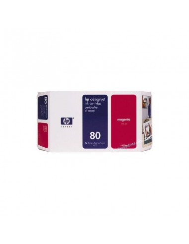 Cartouche d'encre magenta HP 80 175-ml (C4874A)