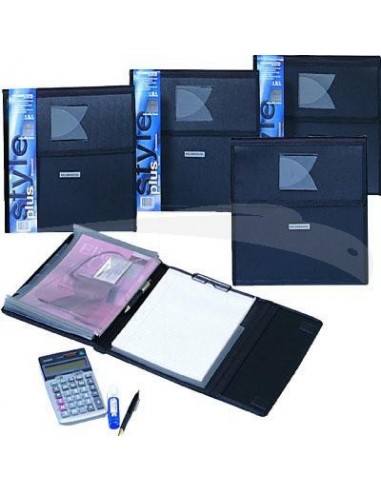 Lot de 12 Dossiers Organizers - FOLDERMATE - Format A4 Coul Noir