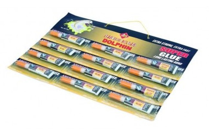 Tubes de colle Spéciale - DOLPHIN - 3g - Boite de 12