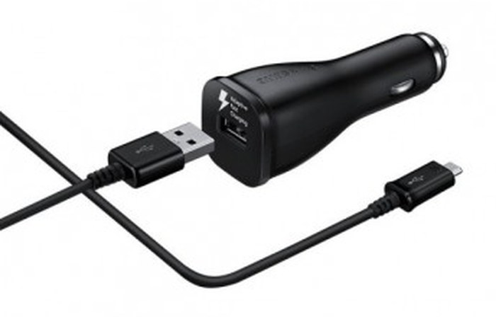 ADAPTATEUR DE VOITURE SAMSUNG NOIR