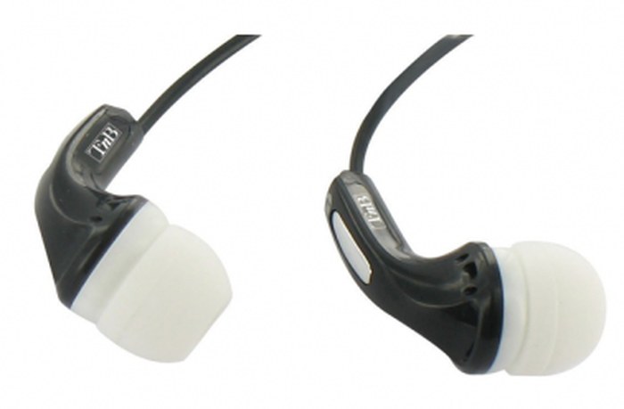 Ecouteurs Fizz stéréo jack 3.5 Noir