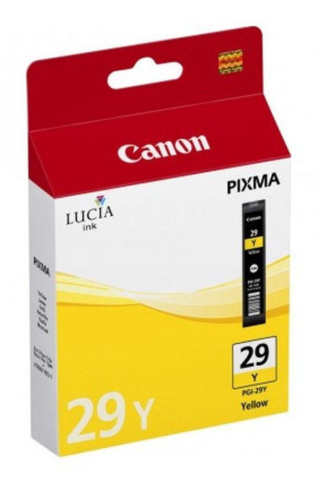 Cartouche d'encre d'origine Canon PGI-29Y Jaune