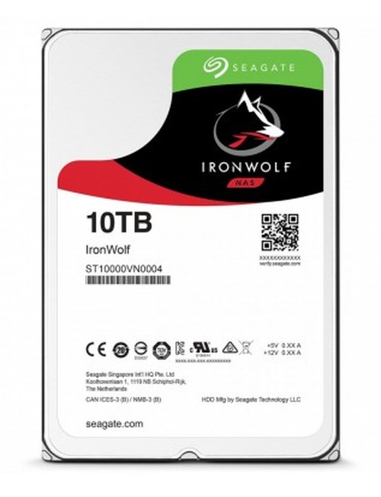 disque dur interne seagate nas hdd ironwolf 10 to 256 mo 35 - st10000vn0004