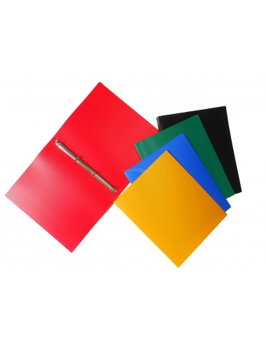 CLASSEUR A 4 ANNEAUX LAUREAT - EN POLYPRO - 500 Microns - A4 - DOS 2 CM - LOT DE 20 CLASSEURS