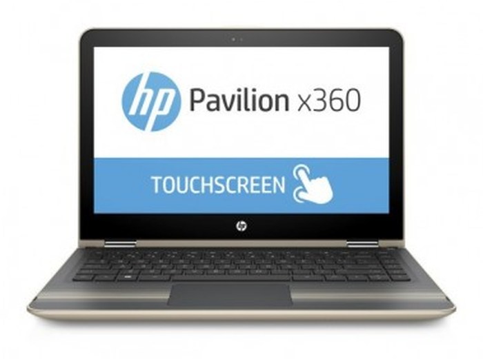 HP Pav x360 i5-7200U 13.3\" 6GB 1TB W10 Touch Gold
