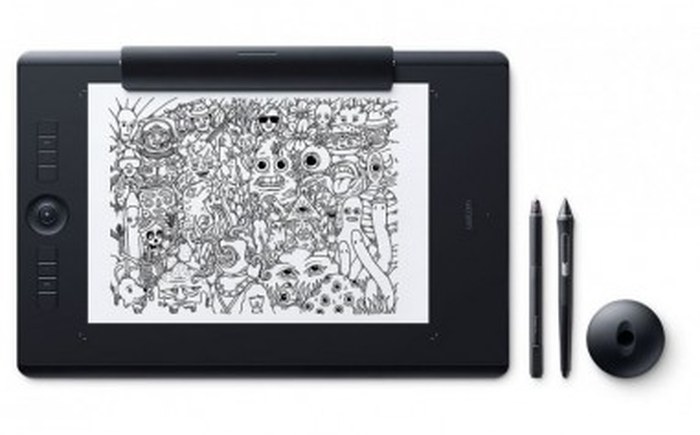 Tablette graphique professionnelle multi-touch Wacom Intuos Pro Medium Paper Edition