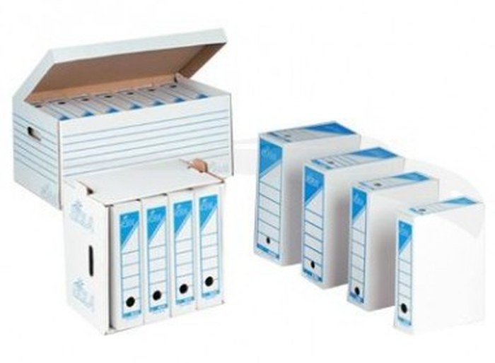 25 Boites d'archives - SICLA - 38,5x30 Dos GM 135 cm