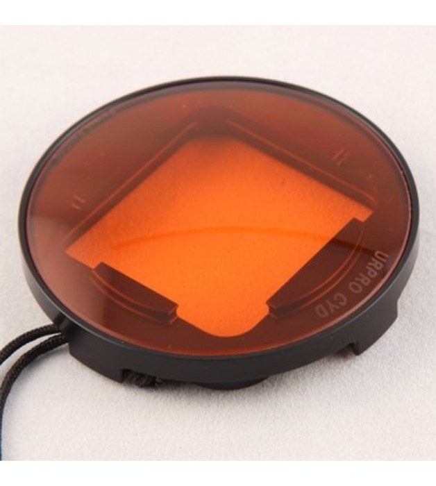 Filtre rouge pour boîtier de plongée et boitier standard HERO3