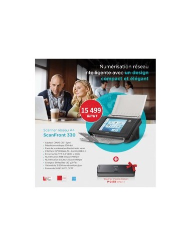 Scanner réseau A4 ScanFront 330