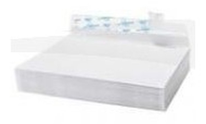 500 ENVELOPPES BLANCHES - LA COURONNE - OPEN SYSTEM - 110 x 220 mm - 90g