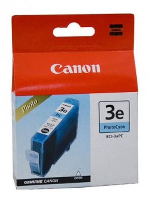 Cartouche d'encre d'origine Photo Cyan Canon BCI-3ePC