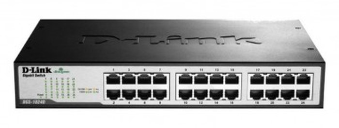 Switch Non Administrable D-LINK 24 ports Gigabit Green Ethernet (DGS-1024D/E)