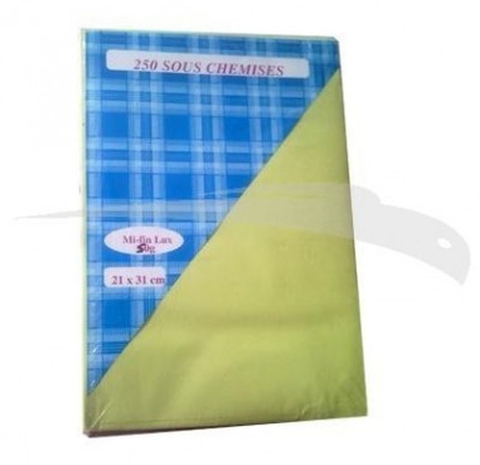 Sous-Chemises bulles MI-FIN 50g - paquet de 250