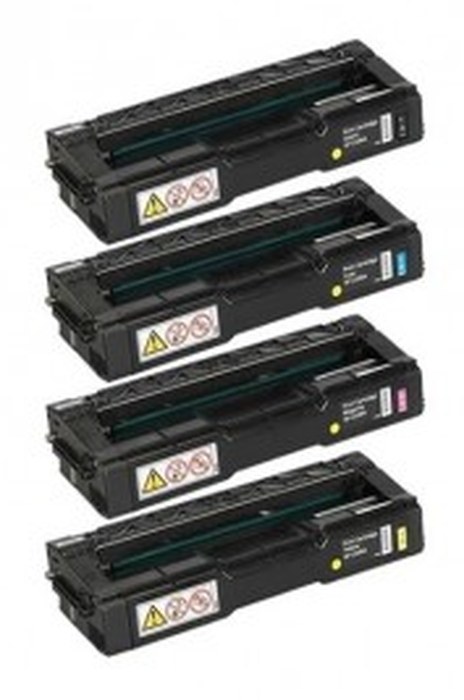 Pack de 4 cartouches RICOH SP C240SF (Noir/Cyan/Jaune/Magenta)
