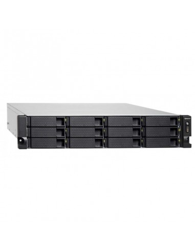Serveur NAS professionnel 12 baies Rackable QNAP TS-1263U-RP avec alimentation redondante