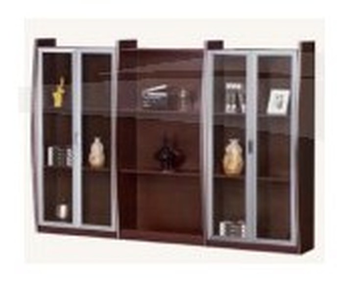 Bibliothéque avec 2 + 2 portes L 250 P 50 H 200 cm