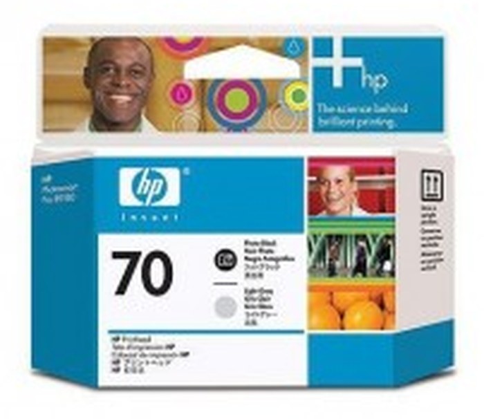 HP 70 Photo noir and Light Gray tete d'impression (C9407A)