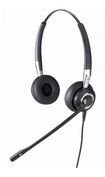Micro-casques filaires Jabra Biz 2400 - USB DUO MS (2499-823-104)