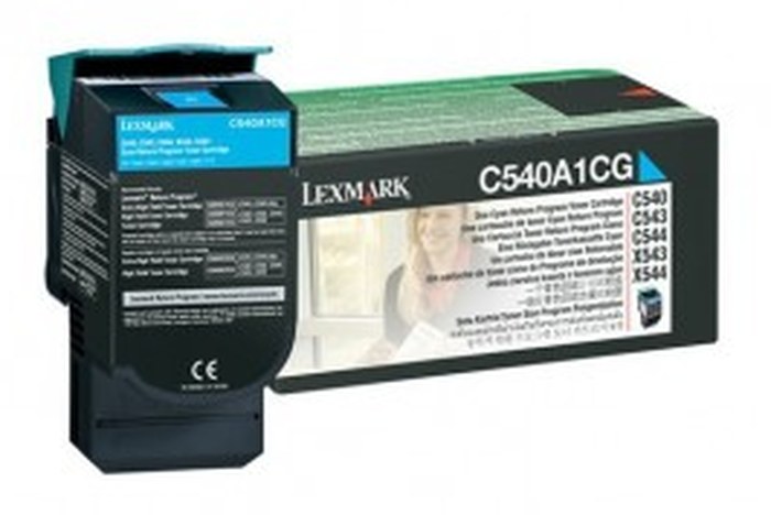 C54x, X54x TONER Cyan (1K) (C540A1CG)