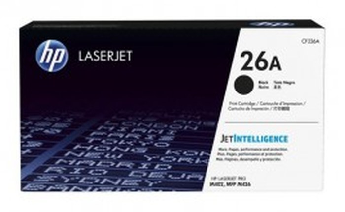 Toner LaserJet noir authentique HP 26A (CF226A)