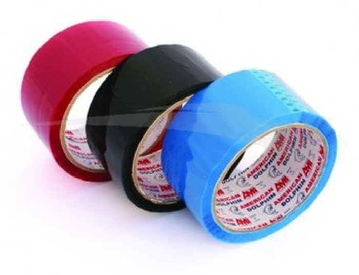 ROULEAU ADHÉSIF DOLPHIN - TRANSPARENT - 48 mm x 30 m - Lot de 6 rouleaux