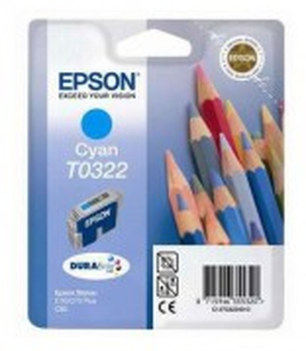 Epson Encre pigment cyan STYLUS C70/C80