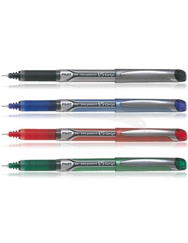 STYLO PILOT HI-TECPOINT V5 GRIP - ENCRE LIQUIDE - BOITE DE 12 STYLOS