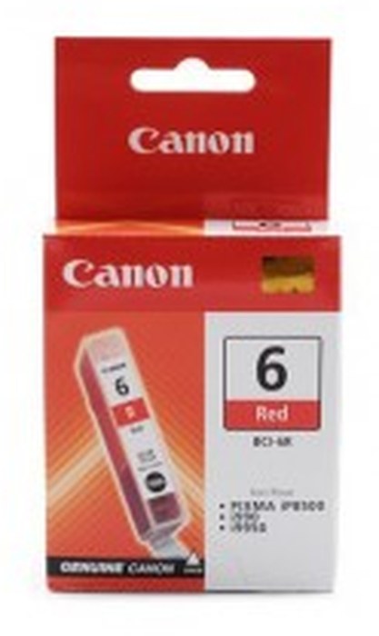 Cartouche d'encre d'origine Rouge Canon BCI-6R