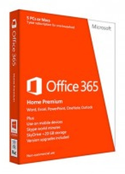 MS Off 365 Home French Subscr1YR Africa Only Medialess P2 (6GQ-00681)