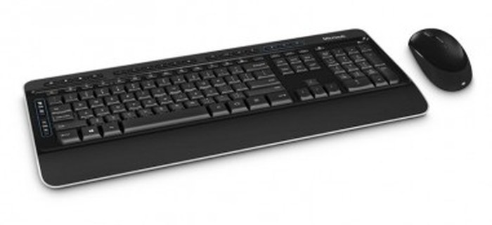 Clavier et souris sans fil Microsoft Wireless Desktop 3050 - AZERTY, Français (PP3-00007)