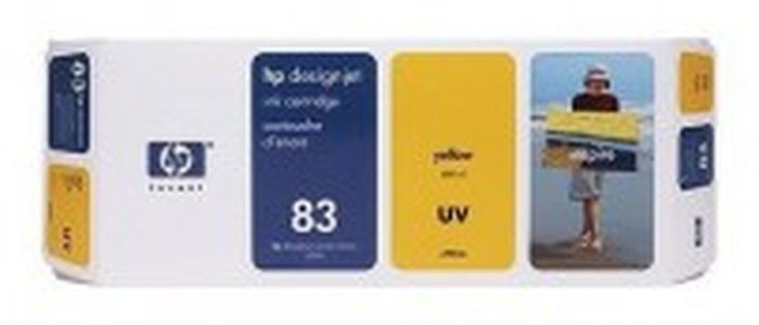 HP 83 680-ml Yellow UV Cartouche (C4943A)