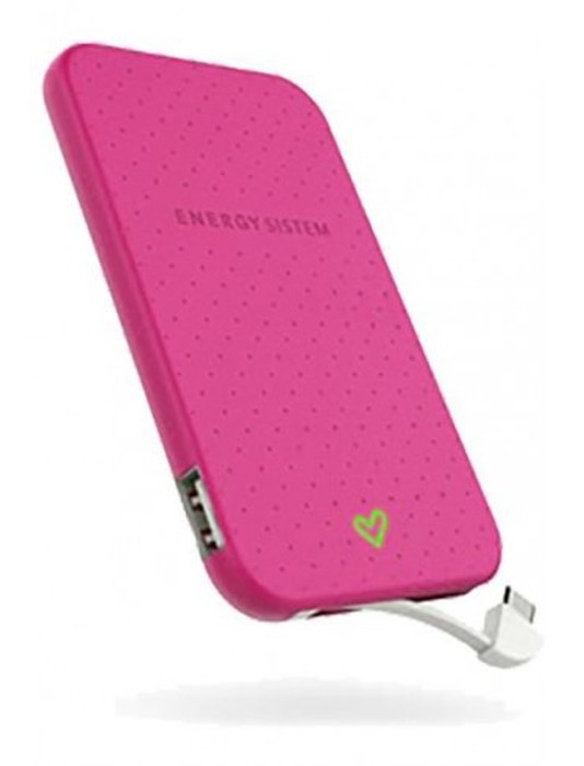 Powerbank ENERGY SISTEM /2500 mAH /USB /Rouge