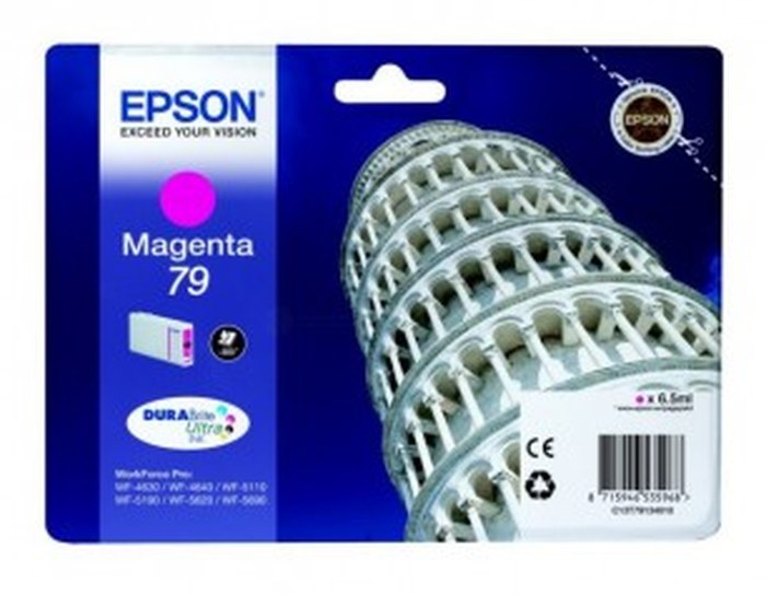 Cartouche d'encre EPSON (TOUR DE PISE) T7913 - Magenta (C13T79134010)