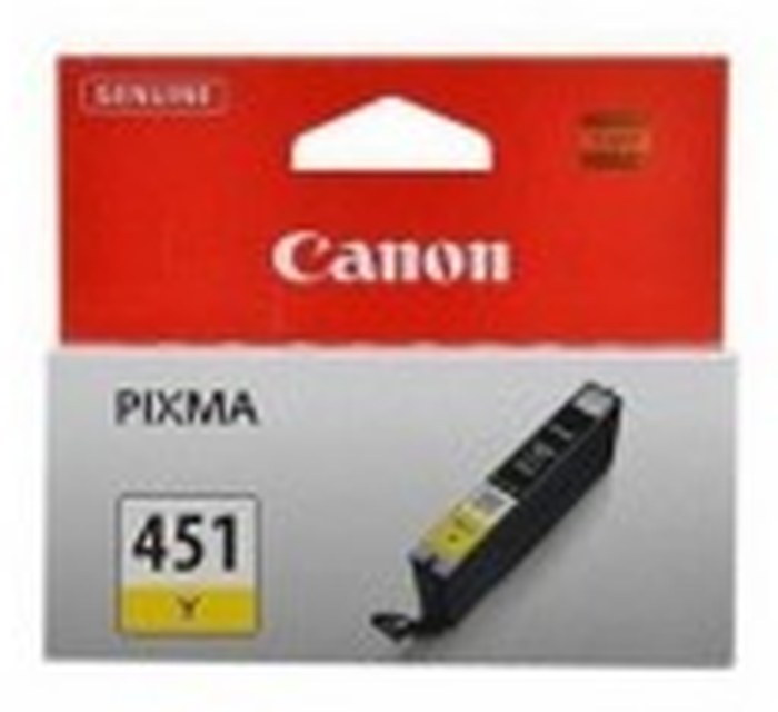 Cartouche d'encre d'origine Canon CLI-451Y Jaune