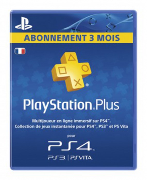 CARTE ABONNEMENT PS4 90 JOURS