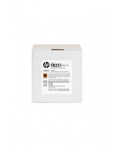 Encre HP Scitex FB251 /Blanc /2 litres /Imprimante industrielle HP Scitex FB500 - FB700 - Imprimante HP Scitex FB550 - FB750