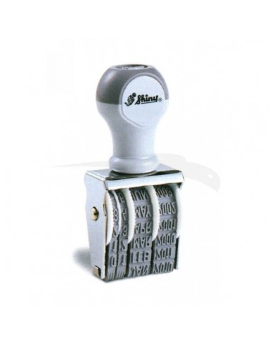 Numéroteur Shiny D-3001 à encrage séparé 7chiffres 4 mm