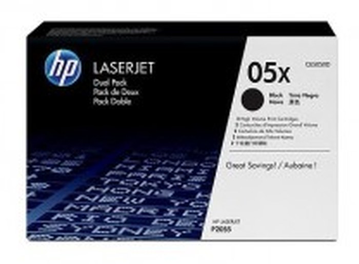TONER HP LaserJet P2055 Noir Dual Pack