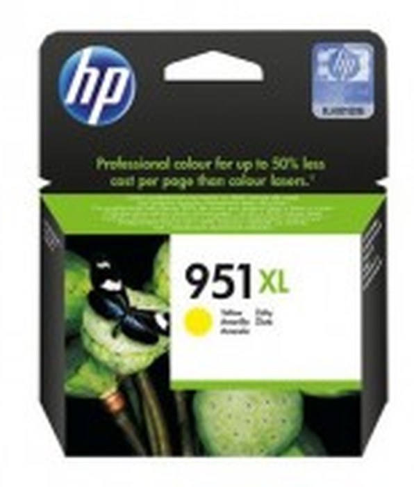 Cartouche d'encre Officejet jaune HP 951XL (CN048AE)