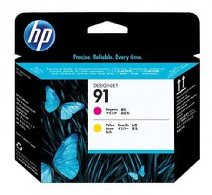 HP 91 Magenta and Yellow tete d'impression (C9461A)