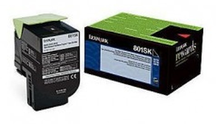 Lexmark Standard Black Return Programme Toner Cartridge