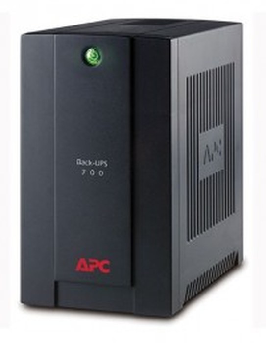Onduleur Line interactive APC BACK-UPS 700VA, 230V, AVR, prises françaises (BX700U-FR)