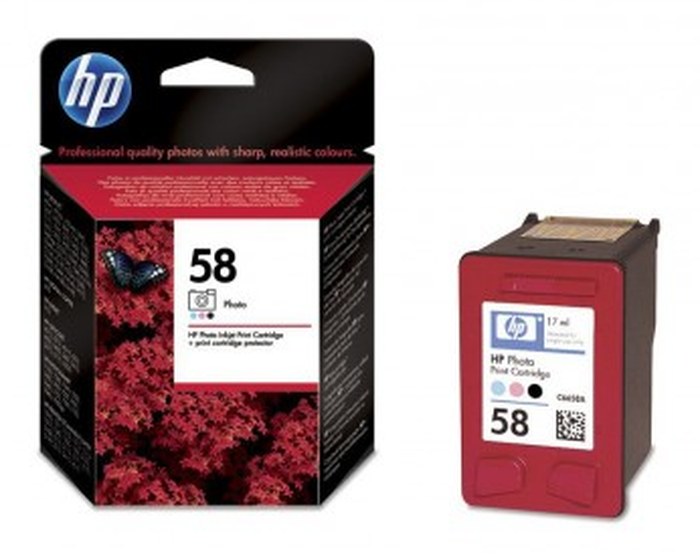 HP No. 58 photo inkjet print cartridge (C6658AE)