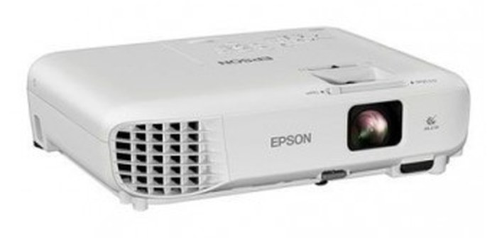 Vidéo Projecteur EPSON EB-S05 /Blanc /3LCD /3200 Lumens /SVGA - 800 x 600 /UHE - 210W 6000 h - 10000 h /100 Hz - 120 Hz /Optiq
