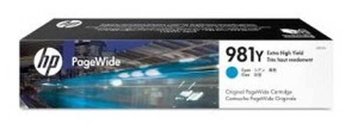 HP 981Y Cyan Original PageWide Crtg ~16,000 pages