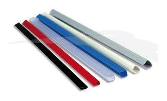 BAGUETTE A RELIER TRANSPARENTE - DELI - 17 mm - Boîte de 50 baguettes