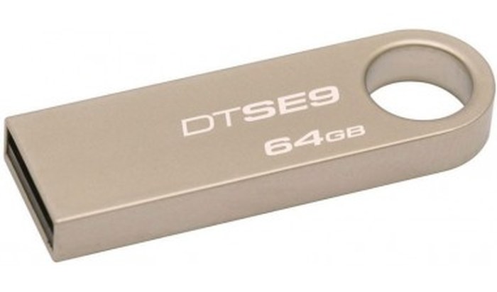 CLE USB KINGSTON 64GB USB 2.0 DataTraveler SE9 EN METAL